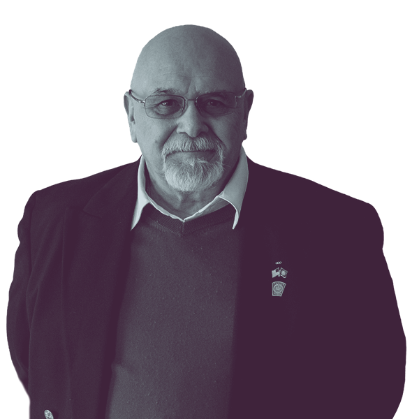 Black and white headshot of Marc Plamondon, New Hampshire HD Hillsborough 3, looking into the camera.