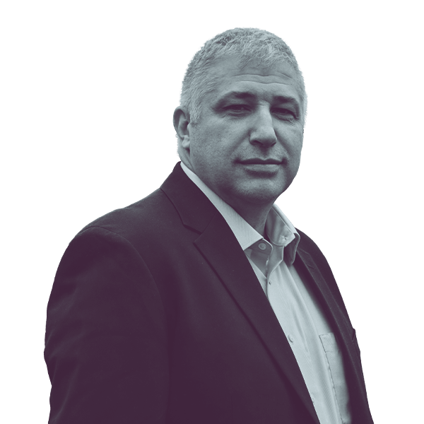 Black and white image Jim Prokopiak of PA HD-140 looking directly into the camera