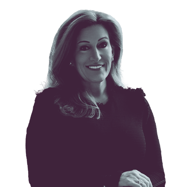 Black and white image of Woodson Bradley of North Carolina Senate District Forty-Two showing her from the waist smiling and looking into the camera.