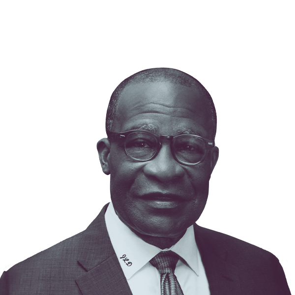 A black and white portrait of Johnny DuPree, Democratic candidate for Mississippi Senate District 45, smiling and looking into the camera.