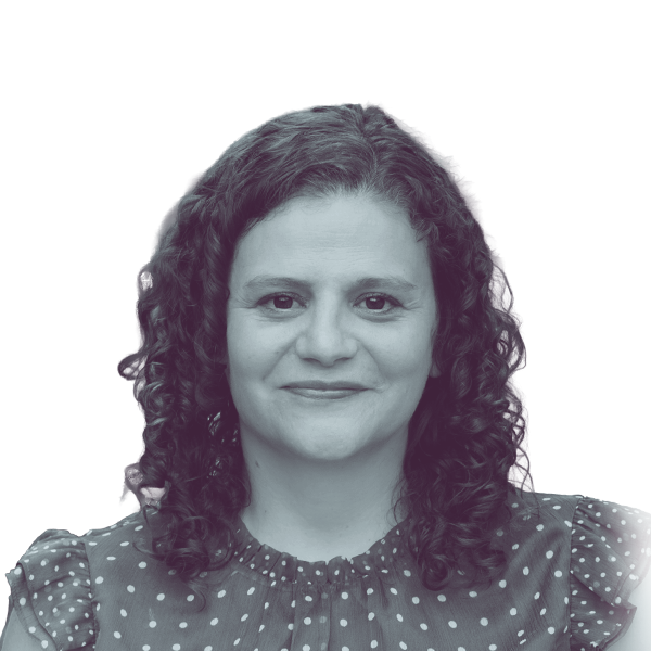 A black and white portraitof Jen Mazzocco, Democratic candidate for Pennsylvania House district 42.