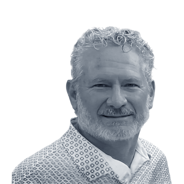 A black and white portrait of Todd Crawley, Democratic candidate for Pennsylvania House District 193